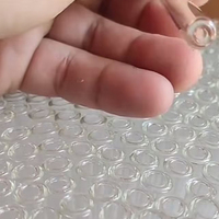 Pipette Pasteur numérique en verre graduée NQFIBER avec tête en caoutchouc, tubes en verre de 0,5 ml, 1 ml, 2 ml, 3 ml, 5 ml, 10 ml