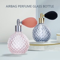 Diffuseur de parfum en verre de style nordique 100 ml avec pompe pulvérisateur, diffuseur de roseaux vide, flacons de diffuseur de voiture, soins de la peau, sérigraphie