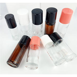 Flacon à bille en verre pour huile essentielle, parfum, déodorant, emballage cosmétique, 30 ml/50 ml - Product Image 2