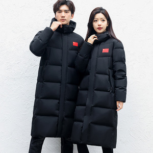 Veste longue à capuche personnalisée avec logo pour équipes sportives chinoises, en polyester/coton, <span class=keywords><strong>fermeture</strong></span> <span class=keywords><strong>éclair</strong></span>, pour hommes et femmes, football, basketball - Product Image 3