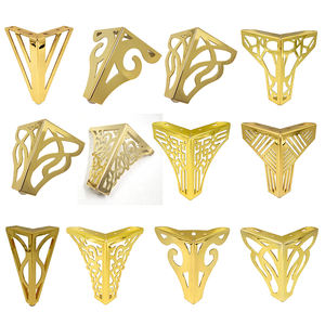 सोफे हार्डवेयर पैर चमकदार पैर स्टेनलेस स्टील फर्नीचर भागों एकल सोने के धातु सोफे के लिए पैर सहायक उपकरण पैर - Product Image 3