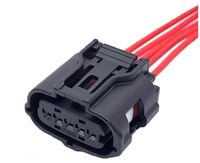 Conectores Eléctricos de Cableado Automotriz de 5 Pines 6189-1046/6189-1083 para Medidor de Flujo de Aire MAF TS, Macho/Hembra, Cobre/Nylon