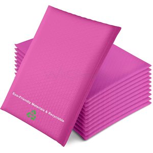 Sobres acolchados de polietileno Biodegradable, bolsas con pelar y sellar para CD, embalaje y envío, mantener la seguridad garantizada - Product Image 1