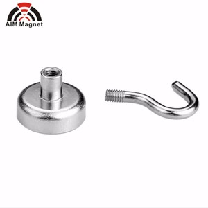 सुपर मजबूत चुंबकीय neodymium चुंबक धारक हुक SNE25 SNE40 चुंबकीय हुक - Product Image 6