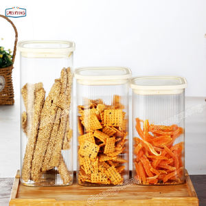 Bocaux de rangement en verre modernes pour café, épices, bonbons, sel, biscuits, condiments, poivre, <span class=keywords><strong>sucre</strong></span> - Product Image 4