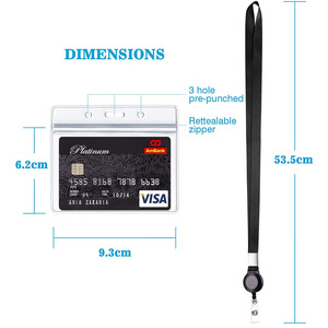 Lanière personnalisée en polyester avec logo imprimé par sublimation, porte-<span class=keywords><strong>badge</strong></span> et porte-téléphone, avec enrouleur de <span class=keywords><strong>badge</strong></span>, vente en gros - Product Image 4
