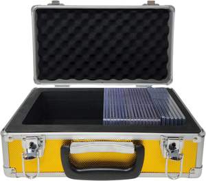 Maletín de Aluminio Resistente OEM/ODM para Tarjetas Deportivas Coleccionables y Almacenamiento de Slabs con Protección Antipolvo IP65 - Product Image 1