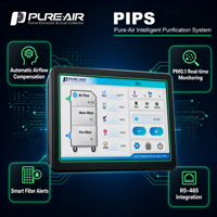 Collecteur de poussière à pression négative Pure-Air PIPS Heavy Duty ATEX PA-D2400i pour usage industriel