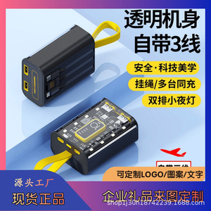 Esterno ad alta capacità 20000mA <span class=keywords><strong>Mini</strong></span> veloce ricarica Mobile Power Bank con uscita tipo-C 10W - Product Image 4