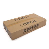 Panel de Conexión de Fibra Óptica de 19 Pulgadas para Montaje en Rack, ODF de 8 Puertos, Tipo Clamshell, Terminal de Red Óptica, Conectores FC/SC/ST/LC, Negro/Gris