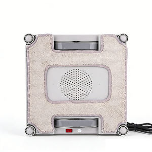 Robot de nettoyage de vitres automatique <span class=keywords><strong>avec</strong></span> 2 brosses rotatives et pulvérisation d'eau à 4 voies pour les fenêtres de la maison, <span class=keywords><strong>aspirateur</strong></span> à vitres électrique - Product Image 4