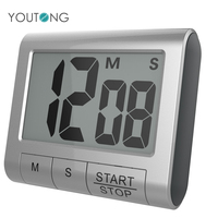 Timer Dapur Digital Ramah Lingkungan Youtong YT6717 dengan Pengingat Waktu, Bahan Plastik, Hingga 1 Jam, Waktu Tetap