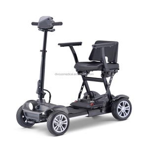 Electric Folding Mobility Scooter 270W 4 Wheel Lithium Battery Elderly <b>Walker</b> Chinese Electric Cars Adults - Product Image 5