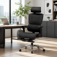 Fauteuil de bureau ergonomique de luxe pour cadres, design moderne avec fonction de levage et ergonomie relaxante, fauteuil de travail inclinable