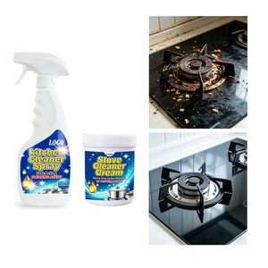 Kit 2 en 1 <span class=keywords><strong>de</strong></span> Spray Desengrasante para Cocina y Pasta Limpiadora para Estufas, Hornos y Campanas Extractoras, Elimina <span class=keywords><strong>el</strong></span> Carbono Quemado - Product Image 4