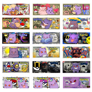 YZ kotak bonek magnet kulkas, kualitas Premium, warna-warni, gambar Pikachu, permainan papan penguat magnet kulkas ditarik dengan tangan - Product Image 5