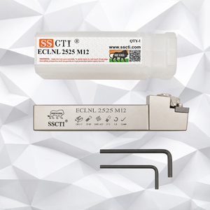 Portaherramientas de Torneado Externo CNC ECLNL/ECLNR 2525 K12 para Insertos CNMG 12 de Alta Precisión - Product Image 5