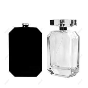 Hot Bán thiết kế mới rỗng chai nước hoa kim cương hình cao cấp chai nước hoa 100ml với phun Nắp và nắp - Product Image 1