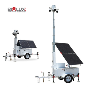 Biglux năng lượng mặt trời tháp an ninh di động với Camera CCTV cho khu vực từ xa - Product Image 1