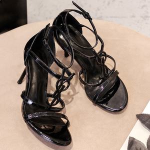 รองเท้าส้นสูงดีไซน์เนอร์ชั้นนำ ออกแบบโลโก้แบรนด์ตามสั่ง สำหรับผู้หญิง สวมใส่ได้ทุกวัน ทันสมัย เซ็กซี่ เปิดนิ้วเท้า ส้นเข็ม - Product Image 6