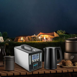 Bloc d'alimentation portable d'extérieur 220V grande capacité pour <span class=keywords><strong>camping</strong></span>-<span class=keywords><strong>car</strong></span>, <span class=keywords><strong>camping</strong></span>, énergie solaire, alimentation de secours 500W - Product Image 1