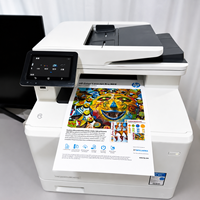 Printer LaserJet Pro HPO M477fdw M479fdw Rekondisi, Printer A4 Multifungsi untuk Kantor dan Perusahaan
