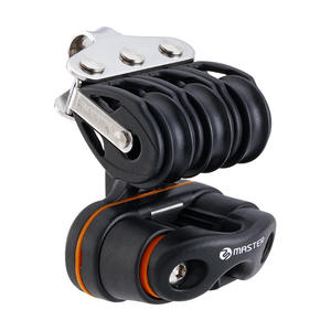 BB-2212F Three-Wheel/Rope Sailboat Ball Pulley 22mm Wheel Diameter 6mm Line Diameter <b>Marine</b> <b>Hardware</b> Yacht Boat Accessories - Product Image 1