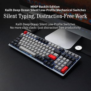 Factory OEM Stock 96 Key Mechanical Gaming Keyboard Hot Swappable 2.4G Wired Tri-Mode for Office & Gaming - Product Image 3