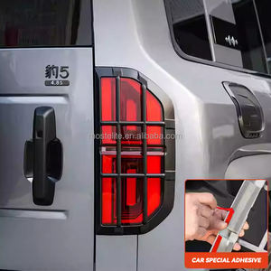 2025 nouveau couvercle de feu arrière noir ABS amélioré protecteur de feu arrière décoratif pour BYD Leopard 5 accessoires - Product Image 4