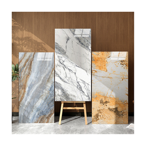 Azulejos Trung Quốc hiện đại sang trọng sứ phòng khách biệt thự khách sạn đầy đủ cơ thể đá cẩm thạch gạch lát sàn 600x1200mm gạch ốp tường - Product Image 3