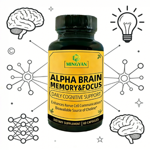 Cápsulas de Suplementos Naturales Nootrópicos con Certificación GMP, Precio de Fábrica, Alpha GPC, Potenciador Cerebral, para la Salud, la Memoria, el Enfoque y el Sueño en Adultos - Product Image 5