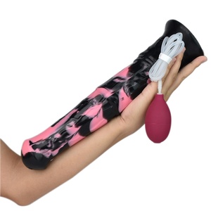 YOCY New Product Size S M L Liquid Silicone Ejaculation Animal Horse <b>Dildo</b> Anal Plug Big Squirting Sex Toys for Woman - Product Image 4