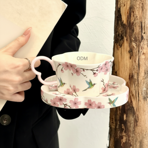 Cadeau d'anniversaire pour filles - Ensemble cadeau de tasse à café et soucoupe Advanced Sense Pratique et significatif pour petite amie - Product Image 1