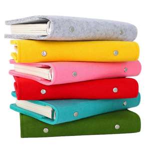 Carpeta de Hojas Sueltas A6 de Fieltro, Funda para Cuaderno con Ranura para Bolígrafo y Porta Tarjetas para Uso Escolar y de Oficina, Funda Delgada para Cuaderno para Regalo - Product Image 6