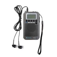 Bande d'air d'avion portable gris FM AM SW CB VHF Radio d'aviation numérique Radio Retekess TR105