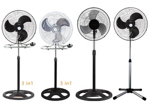 Useful Pedestal 1.3m 16inch 16 Inch Brown Color 4 Metal Blade Stand <b>Fan</b> Germany <b>With</b> <b>Remote</b> <b>Control</b> 16inch Stand <b>Fan</b> Fs-02 16inc - Product Image 6