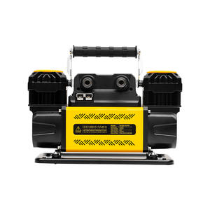 BUNKER INDUST Compresor <span class=keywords><strong>de</strong></span> <span class=keywords><strong>Aire</strong></span> Portátil <span class=keywords><strong>de</strong></span> 12V, Inflador <span class=keywords><strong>de</strong></span> <span class=keywords><strong>Neumáticos</strong></span> Doble con Manómetro Digital <span class=keywords><strong>para</strong></span> Coches, SUVs, Camiones y Tractores - Product Image 5