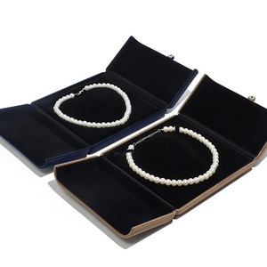 Custom High end pearl necklace jewelry box gift for mom pendant jewelry packaging box - Product Image 3