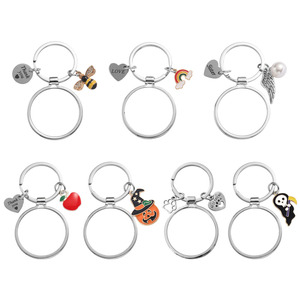 Llaveros Sublimables al por Mayor, Adornos Colgantes Personalizables DIY, Regalo Promocional con Transferencia Térmica, Decoración para Llaves y Accesorios de Bolsos - Product Image 5
