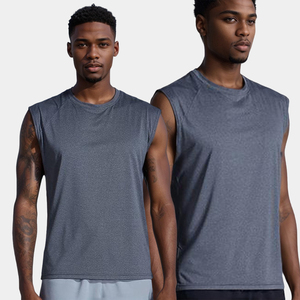 Men's Casual Sportswear <b>Athletic</b> Seamless Quick Dry Vest <b>Tape</b> Sealing Gym Tank Top for Running Workout Marathon Lightweight - Product Image 6