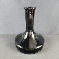 Bouteille en verre pour chicha de 27 cm, noire, accessoires de chicha, vase en verre pour narguilé, vente en gros d'usine