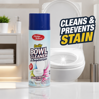 Nettoyant WC professionnel sans éponge avec action moussante hautement active pour l'élimination profonde des taches d'urine