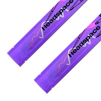 Maßgefertigte Metallische Kleine Kunststoff-Beutel mit 3-Seitiger Versiegelung, Mylar-Folienbeutel für Make-up-Stifte & Pinsel Verpackung