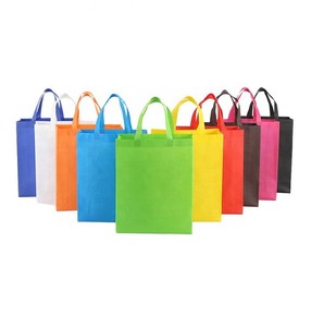 Fournisseur en gros d'usine, prix bas, sacs de shopping en non-tissé 100% PP avec poignées et logos - Product Image 5