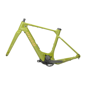 Cuadro de <span class=keywords><strong>bicicleta</strong></span> eléctrica Hybridizer Carbon Gravel con motor Bafang M820 de montaje central + batería interna de 860 Wh, <span class=keywords><strong>kit</strong></span> de cuadro para <span class=keywords><strong>bicicleta</strong></span> eléctrica - Product Image 2