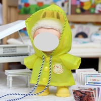 Pour Labubu Frozen poupée vêtements petit diable tenue haute énergie troisième génération en peluche matériel 1/12 échelle accessoires décoratifs