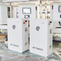 Batterie de stockage d'énergie solaire 51,2 V 100 Ah 5 kWh LFP avec BMS pour onduleur hybride et alimentation de secours résidentielle