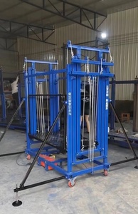 Plateforme de travail en hauteur électrique mobile à ciseaux, de 2m à 12m, télécommandée, 220V 110V 380V, avec dispositif antichute, 500kg - Product Image 3