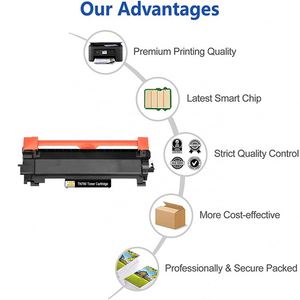 Cartouches de toner noir à haut rendement compatibles avec TN2420/TN760/TN-29J, avec la toute dernière puce intelligente et garantie de 18 mois - Product Image 2