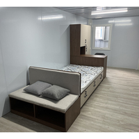 Maison préfabriquée modulaire pliable CY Z-Folding, mini-dortoir mobile, maison en panneaux sandwich, conteneur pliable pour hôtel